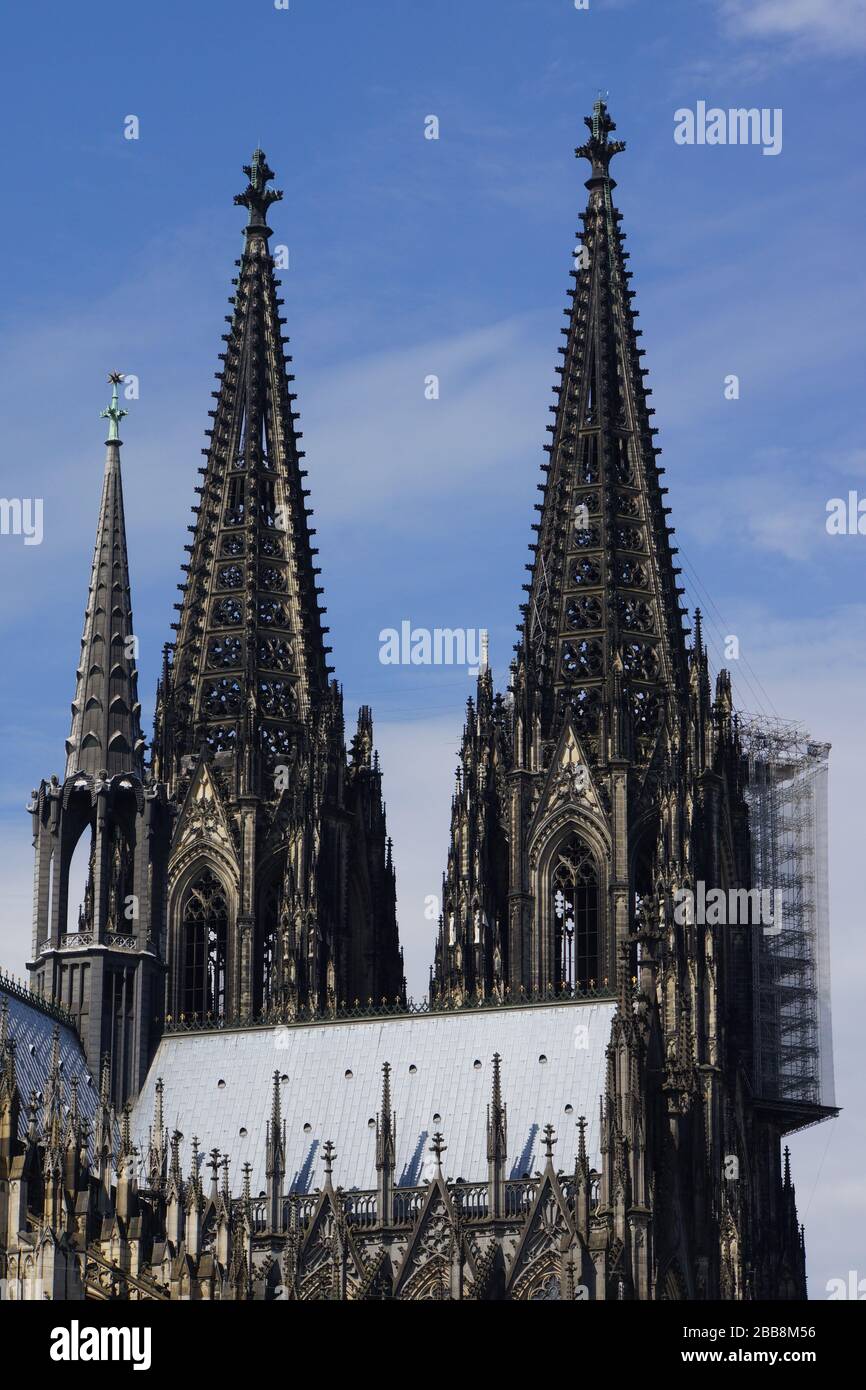 Kölner Dom, Köln, Nordrhein-Westfalen, Deutschland Foto Stock