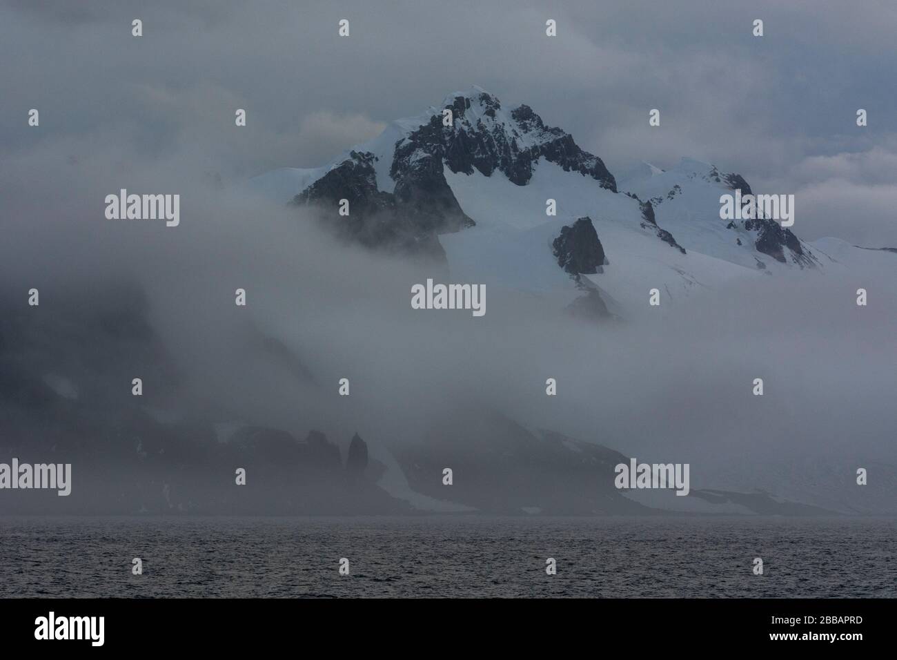 Greenwich Island, English Strait, Antartide. Foto Stock