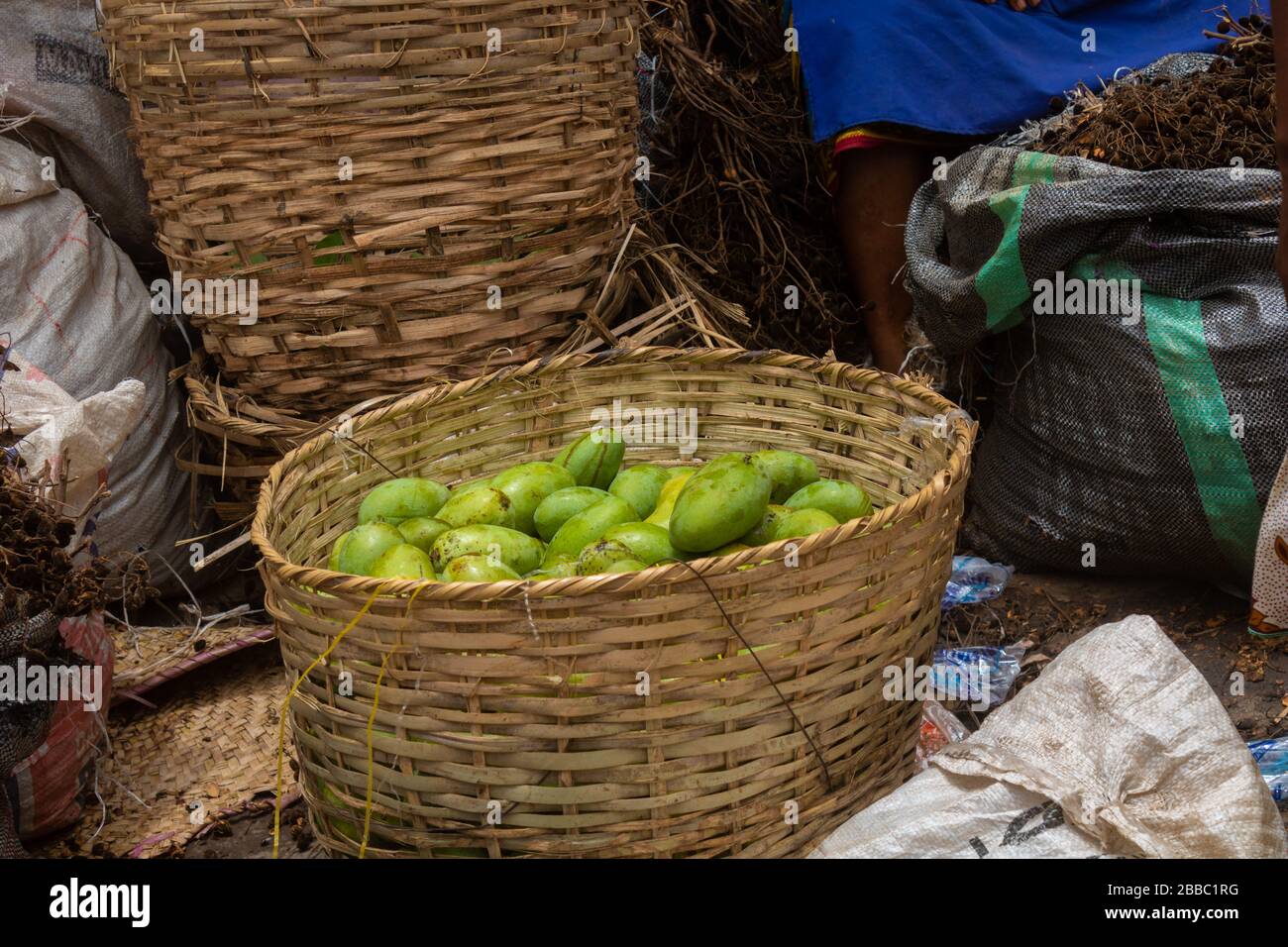 Nuovo mercato del Benin a Benin City, Edo state, Nigeria, Africa Occidentale Foto Stock