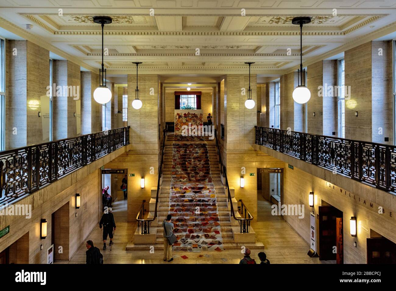 Grande scala che mostra lo Shakespeare: Mostra metamorfosi, Senato House, Università di Londra Foto Stock