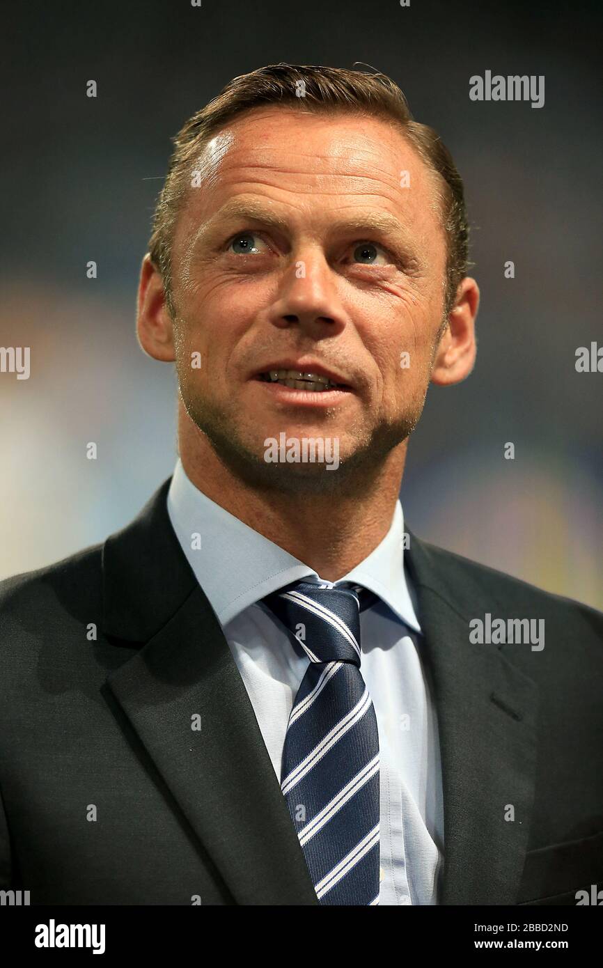 Ex giocatore di Manchester City Paul Dickov Foto Stock