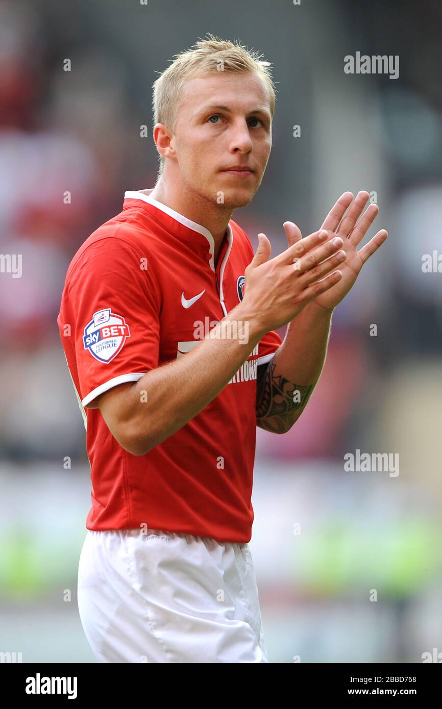 Chris Solly, Charlton Athletic Foto Stock