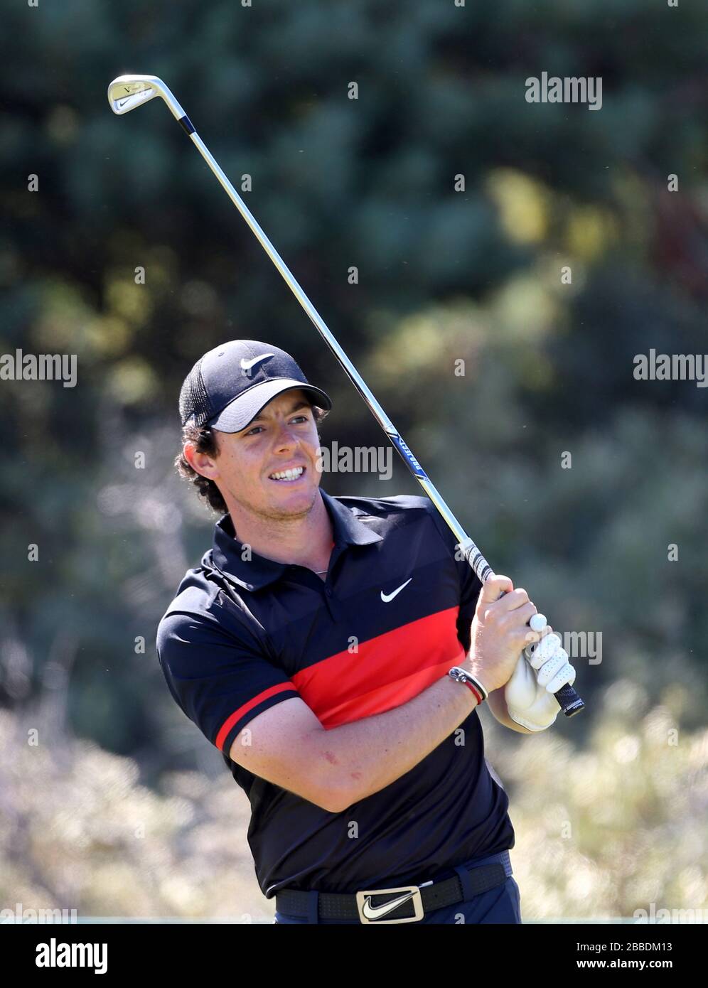 Rory McIlroy dell'Irlanda del Nord durante il secondo giorno del Campionato Open 2013 al Muirfield Golf Club, East Lothian Foto Stock