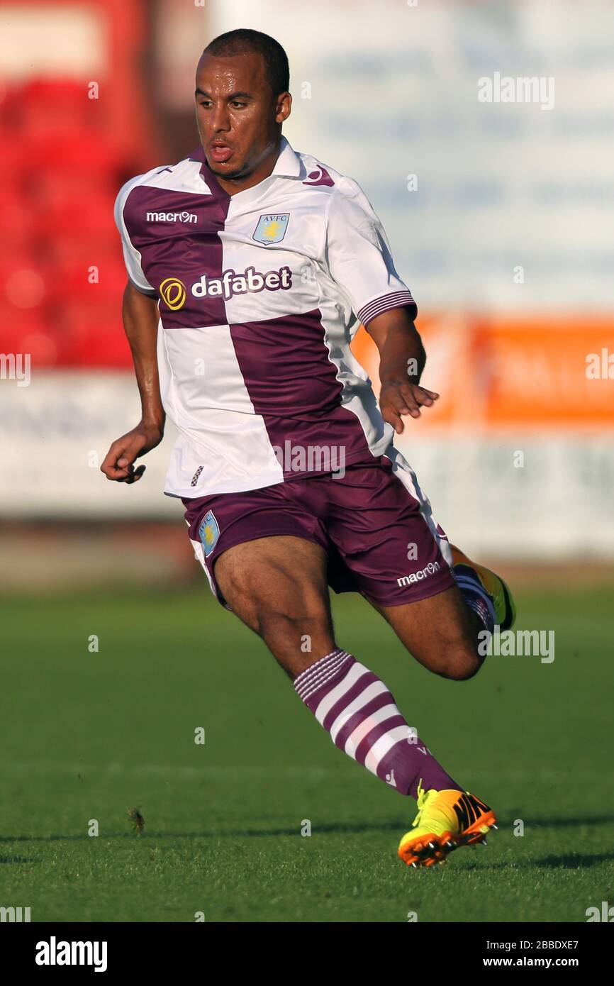 Gabriel Agbonlahor, Aston Villa. Foto Stock