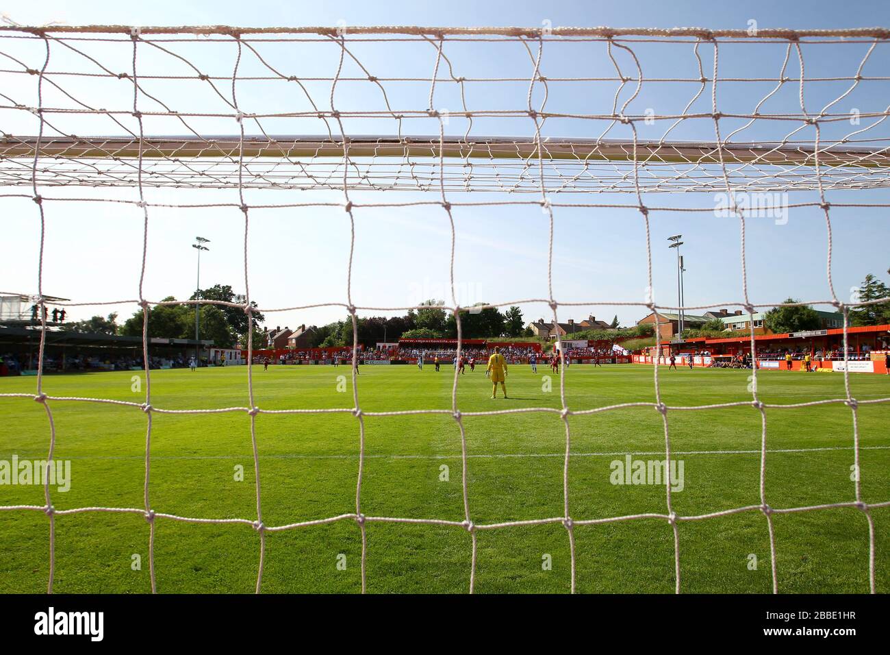 Vista generale della partita tra Alfreton Town e Birmingham City Foto Stock