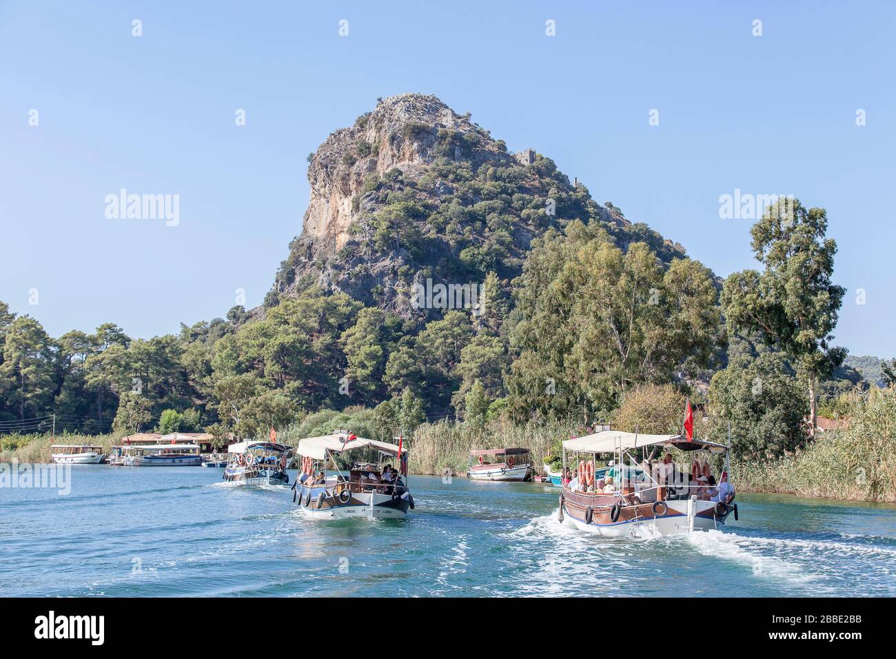 Dalyan River, Dalyan, Turchia Foto Stock