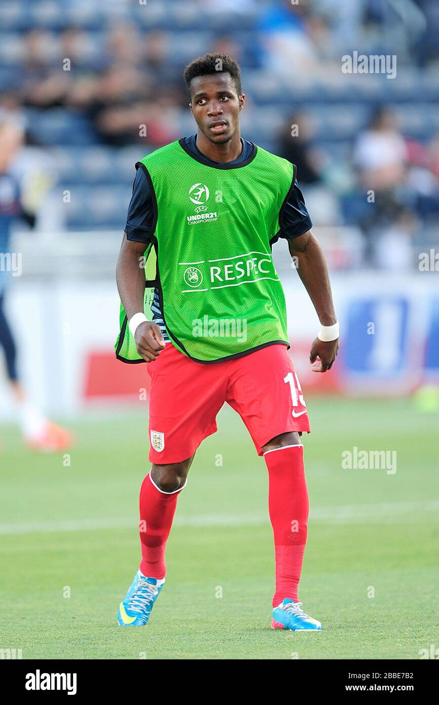 Wilfried Zaha, Inghilterra Foto Stock