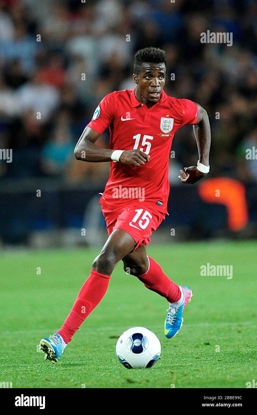 Wilfried Zaha, Inghilterra Foto Stock