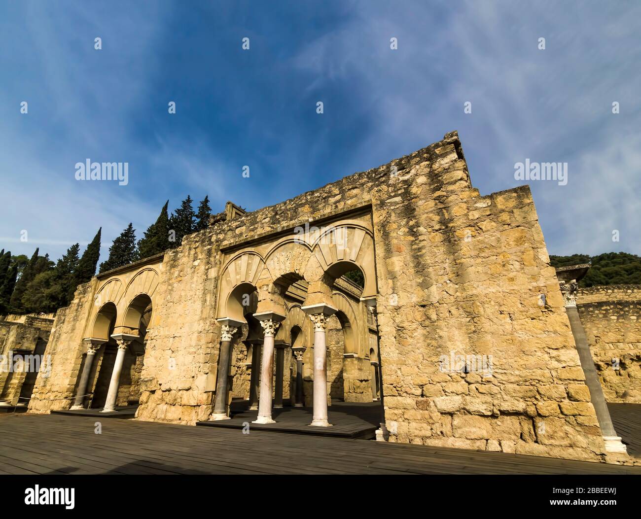 Rovine Medina Azahara cordoba spagna andalusia Foto Stock