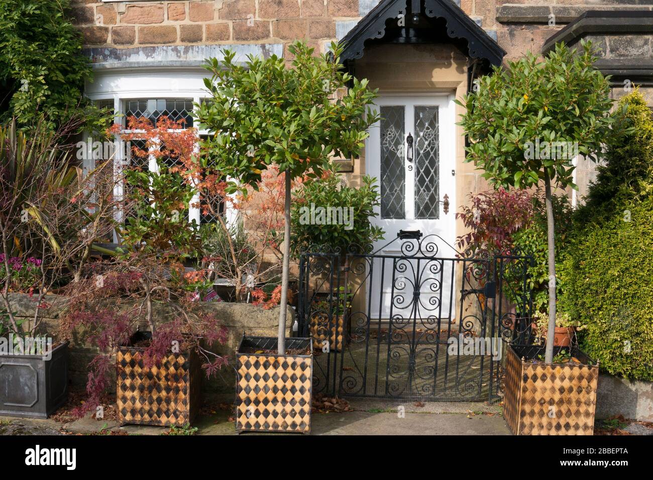 Cottage in Cornwall Road, Harrogate, North Yorkshire Foto Stock