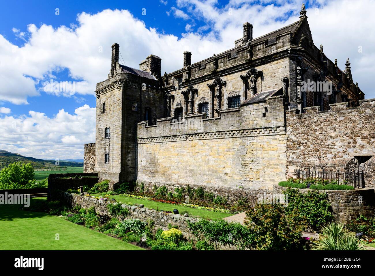 Castello di Stirling a Stirling, Scozia Foto Stock