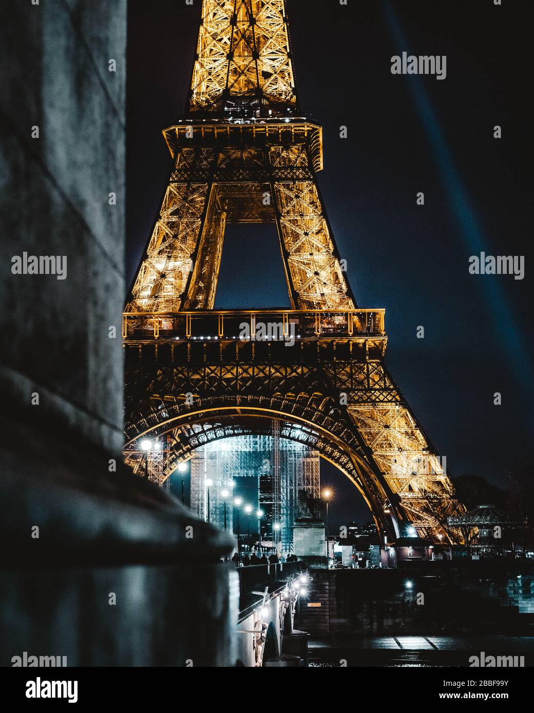 Torre Eiffel 2 Foto Stock