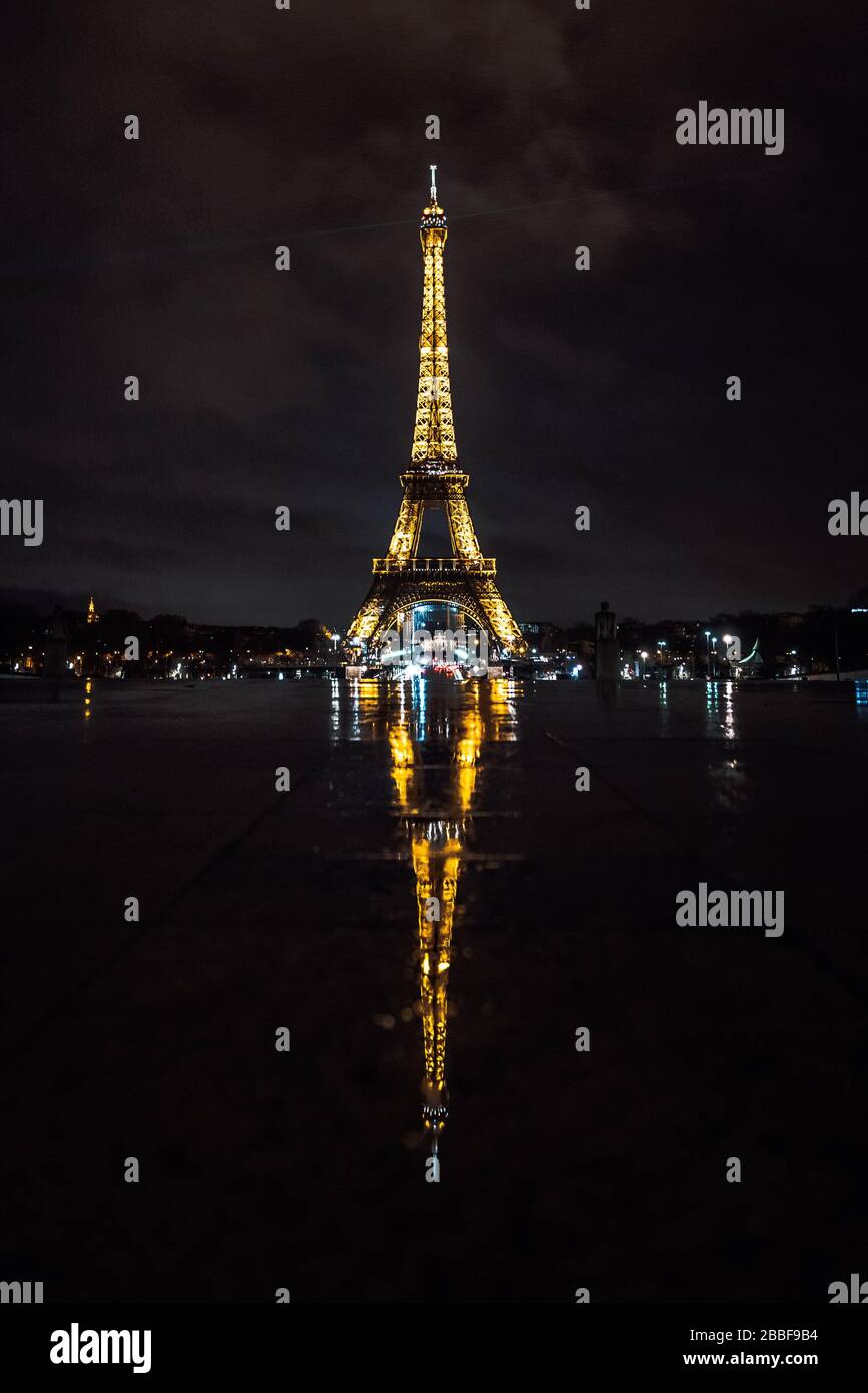 Torre Eiffel 1 Foto Stock