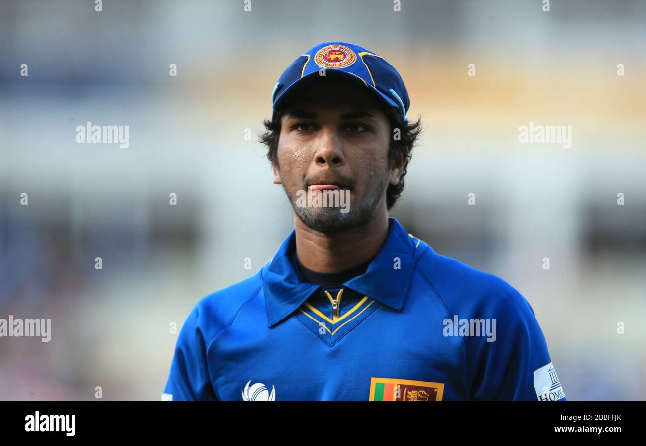 Dinesh Chandimal dello Sri Lanka Foto Stock