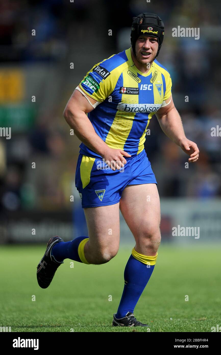 Chris Hill, Warrington lupi Foto Stock