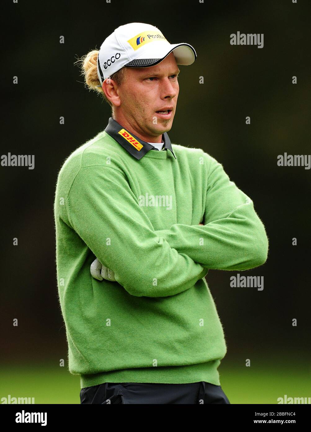 Marcel Siem Reap in Germania durante il primo giorno del campionato PGA BMW 2013, al Wentworth Golf Club. Foto Stock