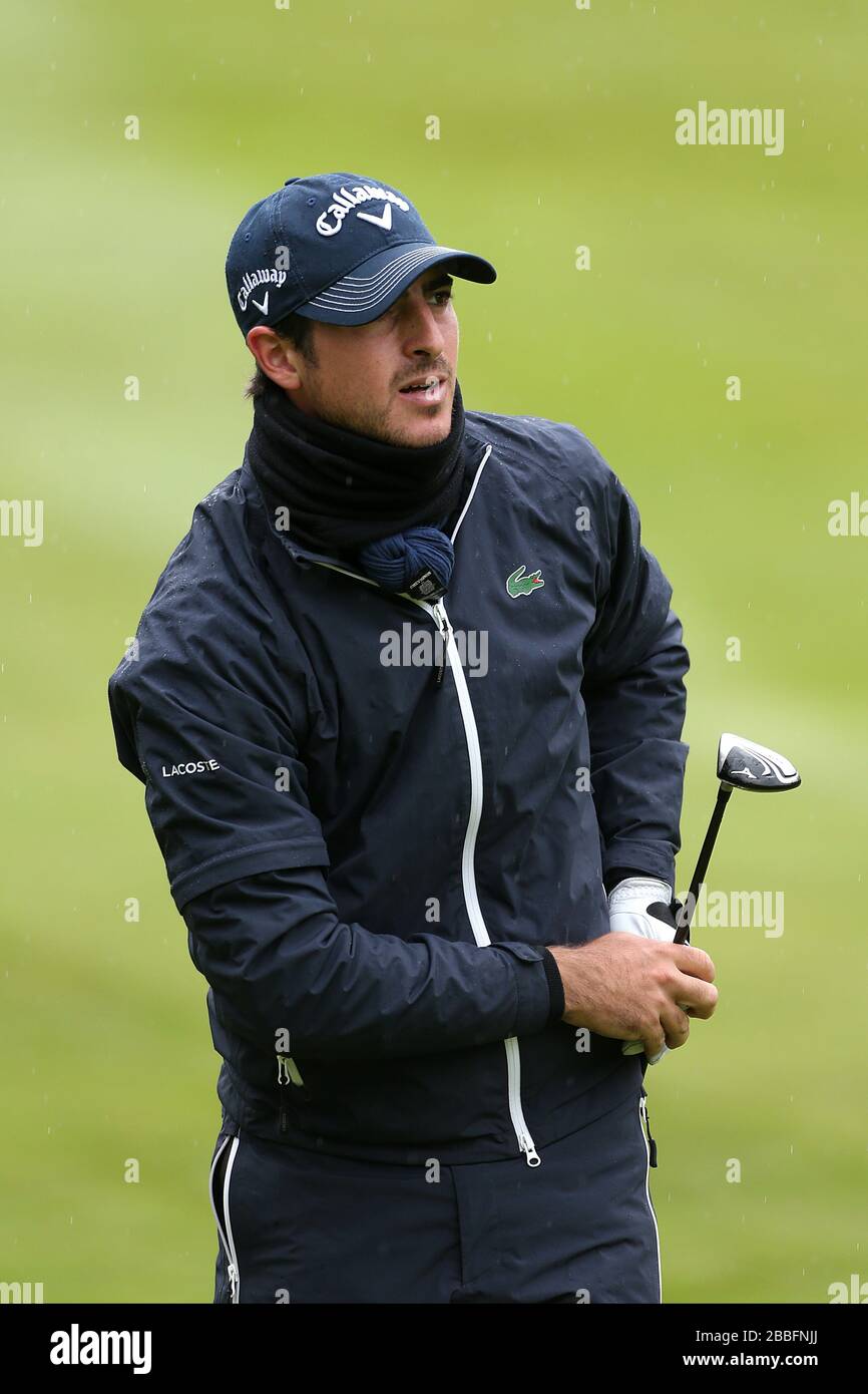 Alexandre Kaleka in Francia durante il secondo giorno del campionato PGA BMW 2013, al Wentworth Golf Club. Foto Stock