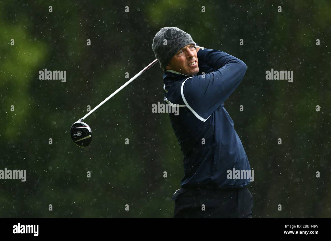 La Danimarca ha Soren Hansen durante il secondo giorno del campionato PGA BMW 2013, presso il Wentworth Golf Club. Foto Stock