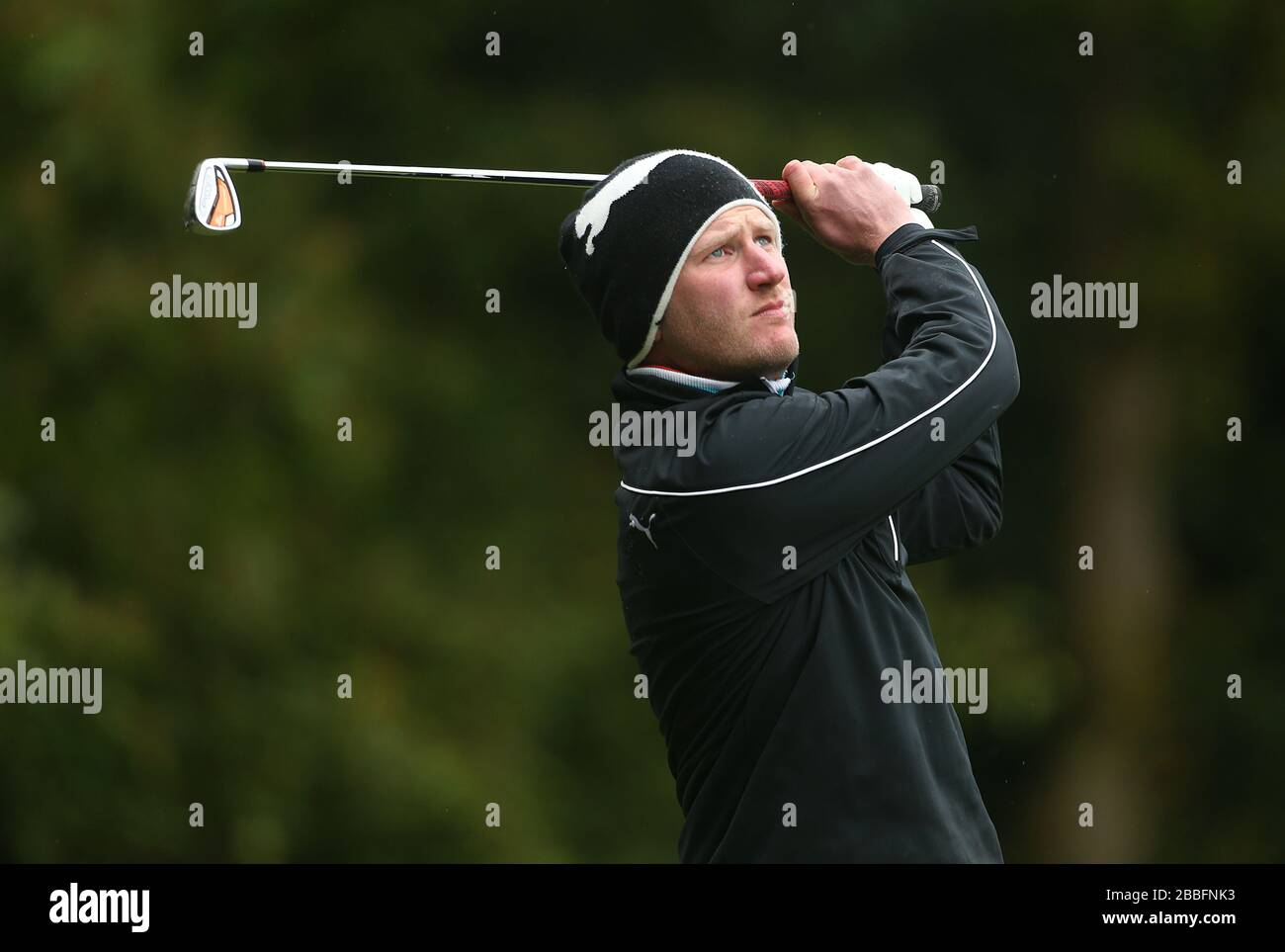 James Whatley in Inghilterra durante il secondo giorno del campionato PGA BMW 2013, al Wentworth Golf Club. Foto Stock