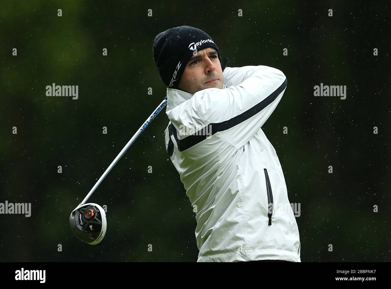 Fabrizio Zanotti del Paraguay durante il secondo giorno del campionato PGA BMW 2013, al Wentworth Golf Club. Foto Stock