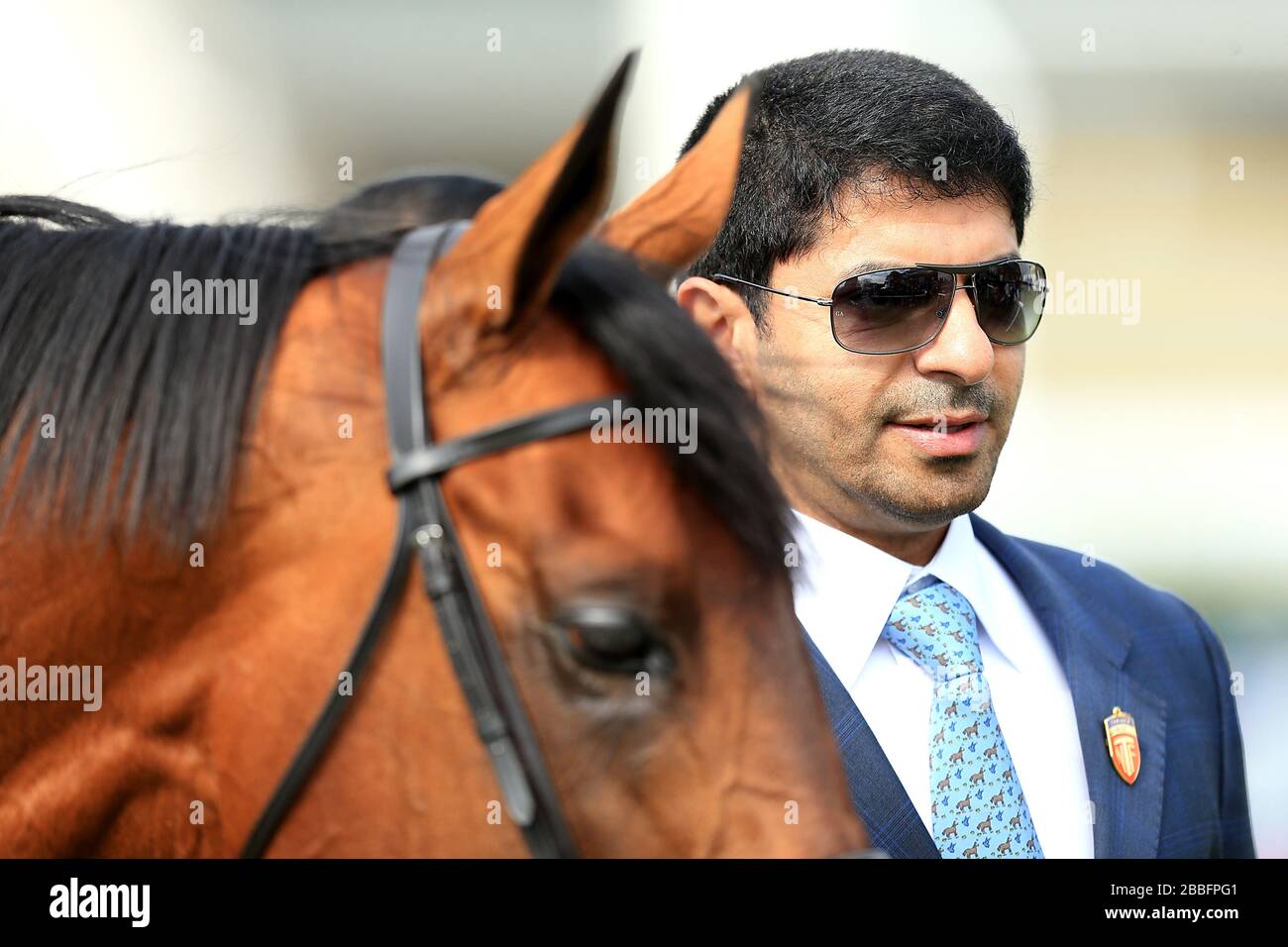 Saeed bin Suroor, Trainer. Foto Stock