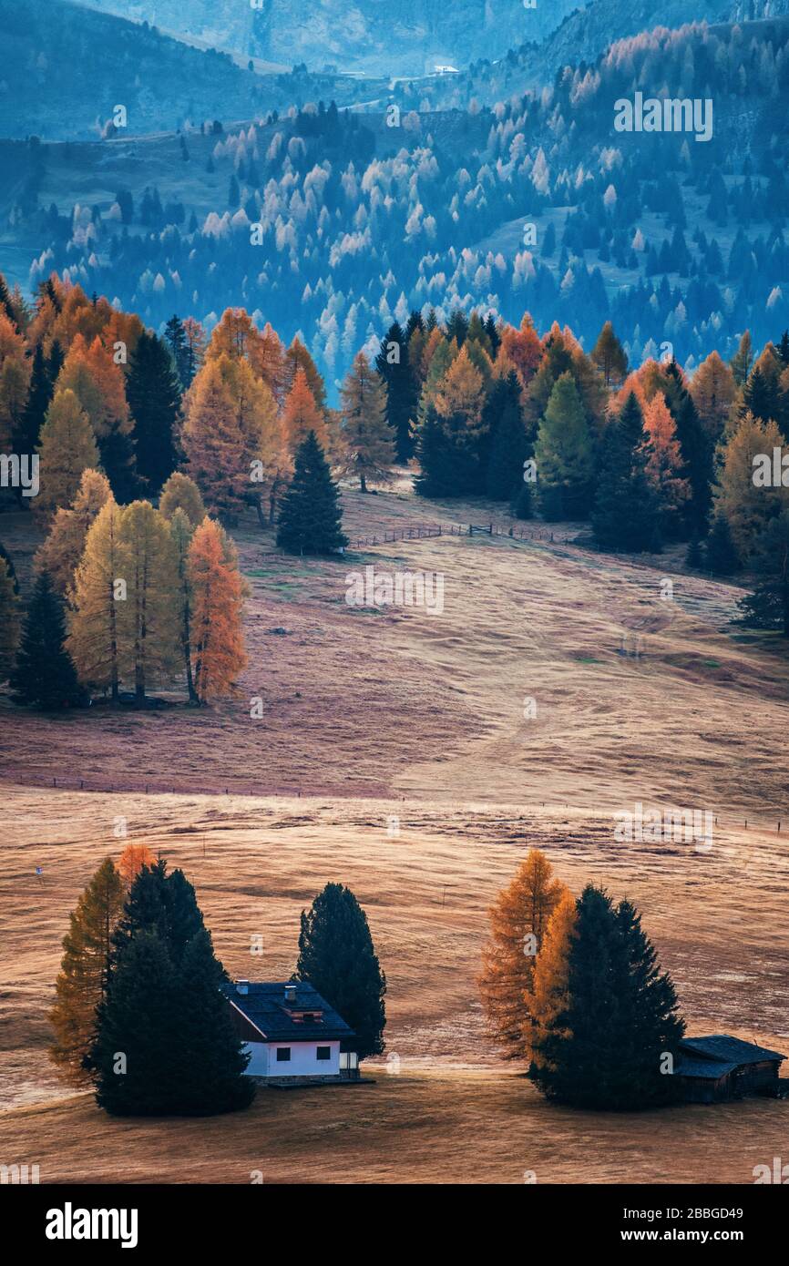 Dolomiti landcape naturale in Italia settentrionale Foto Stock