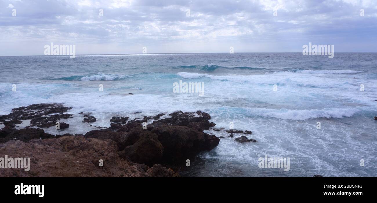 Vista panoramica del mare Foto Stock