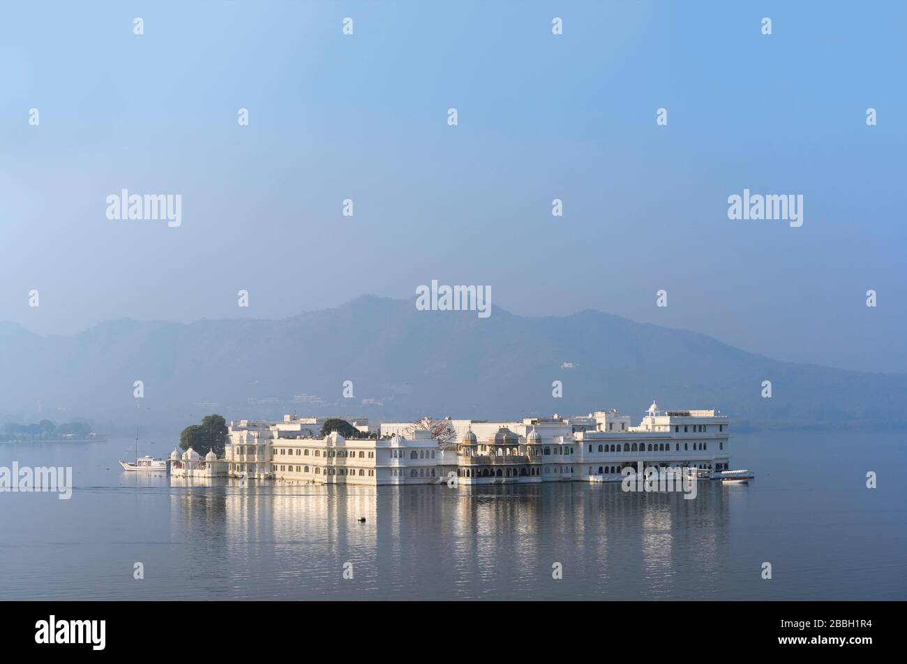 Taj Lake Palace Hotel, Città Vecchia, Udaipur, Rajasthan, India Foto Stock