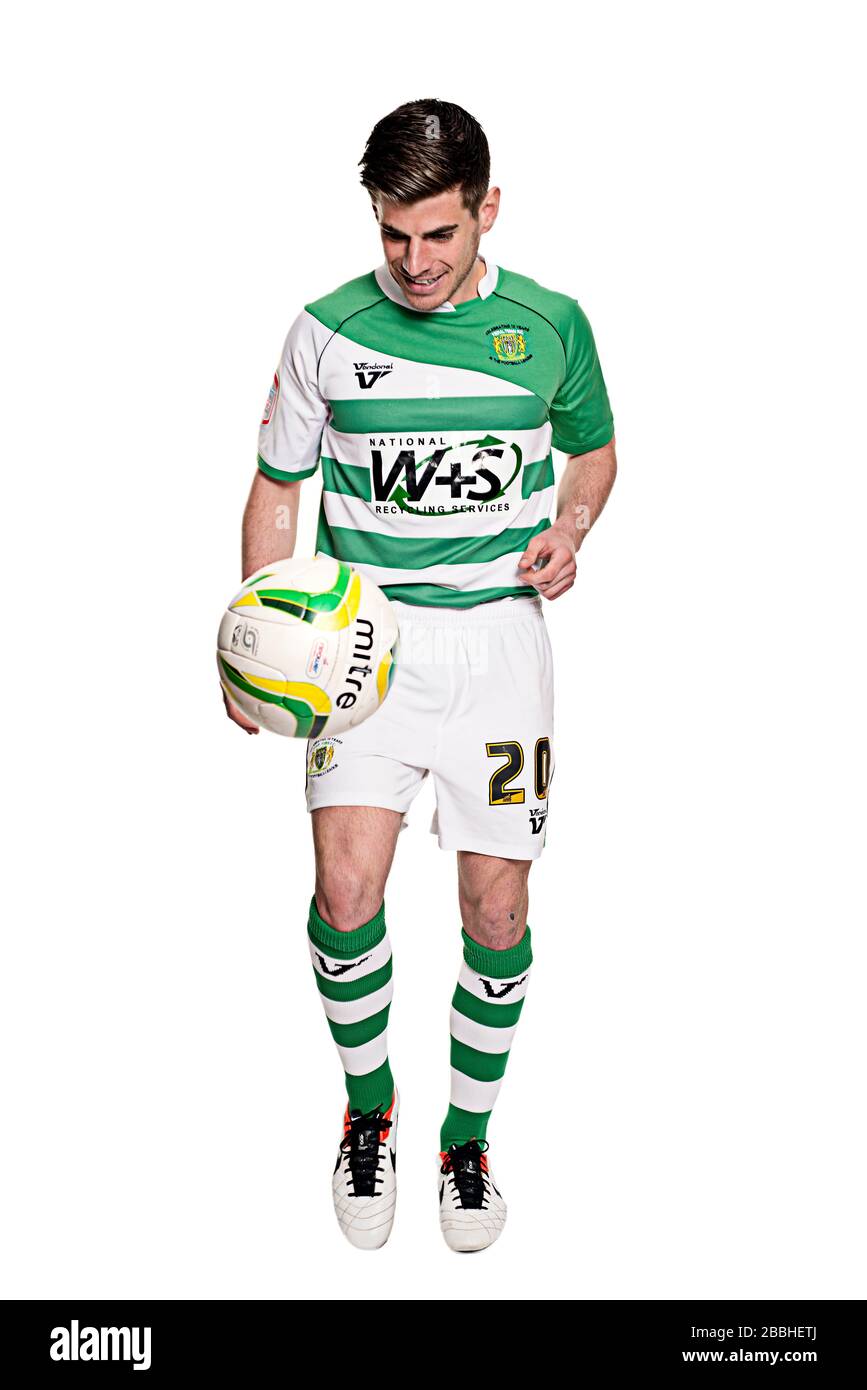 Joe Edwards, Yeovil Town Foto Stock