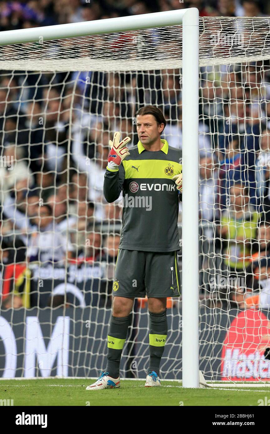 Roman Weidenfeller, portiere di Borussia Dortmund Foto Stock