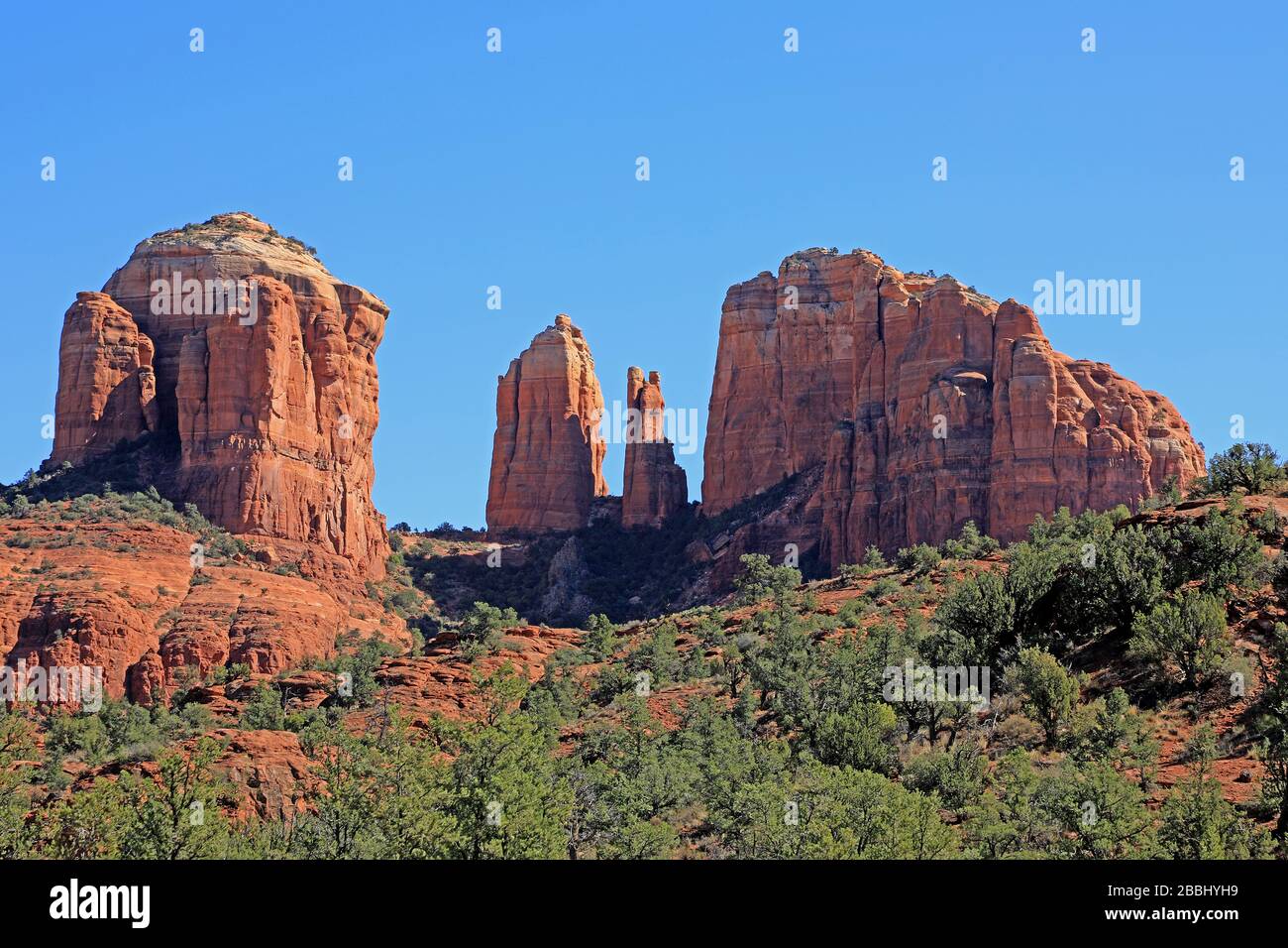 Cathedral Rock - Sedona, Arizona, Stati Uniti Foto Stock