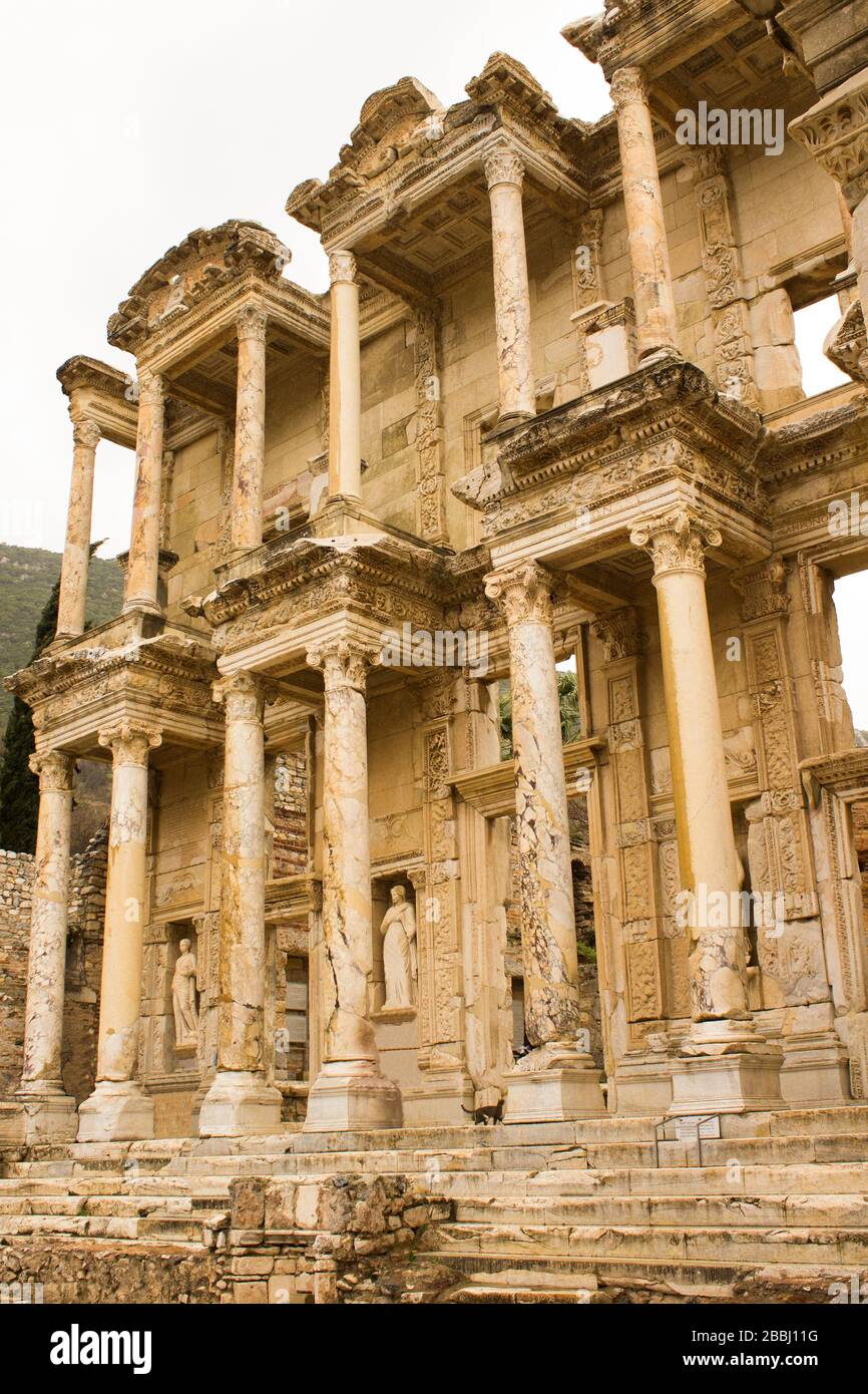 Efeso è la zona più antica del mondo. Città fu creata intorno al B.C. 10000 da amazon women.This è la parte di Efeso, Foto Stock