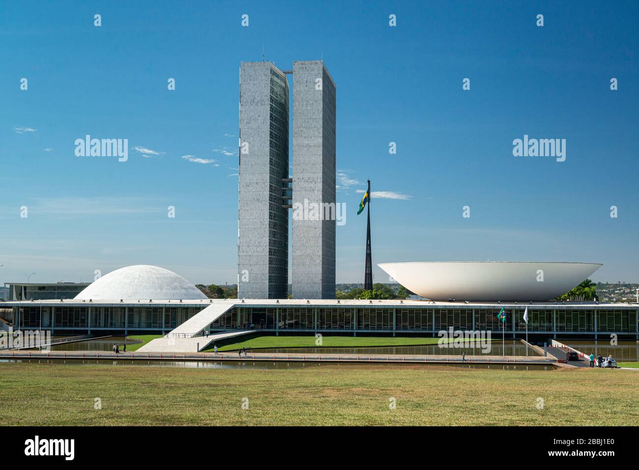 Brasilia, DF, Brasile il 13 giugno 2016. Congresso Nazionale. Il congresso nazionale è dove le decisioni politiche principali in Brasile sono prese. Foto Stock