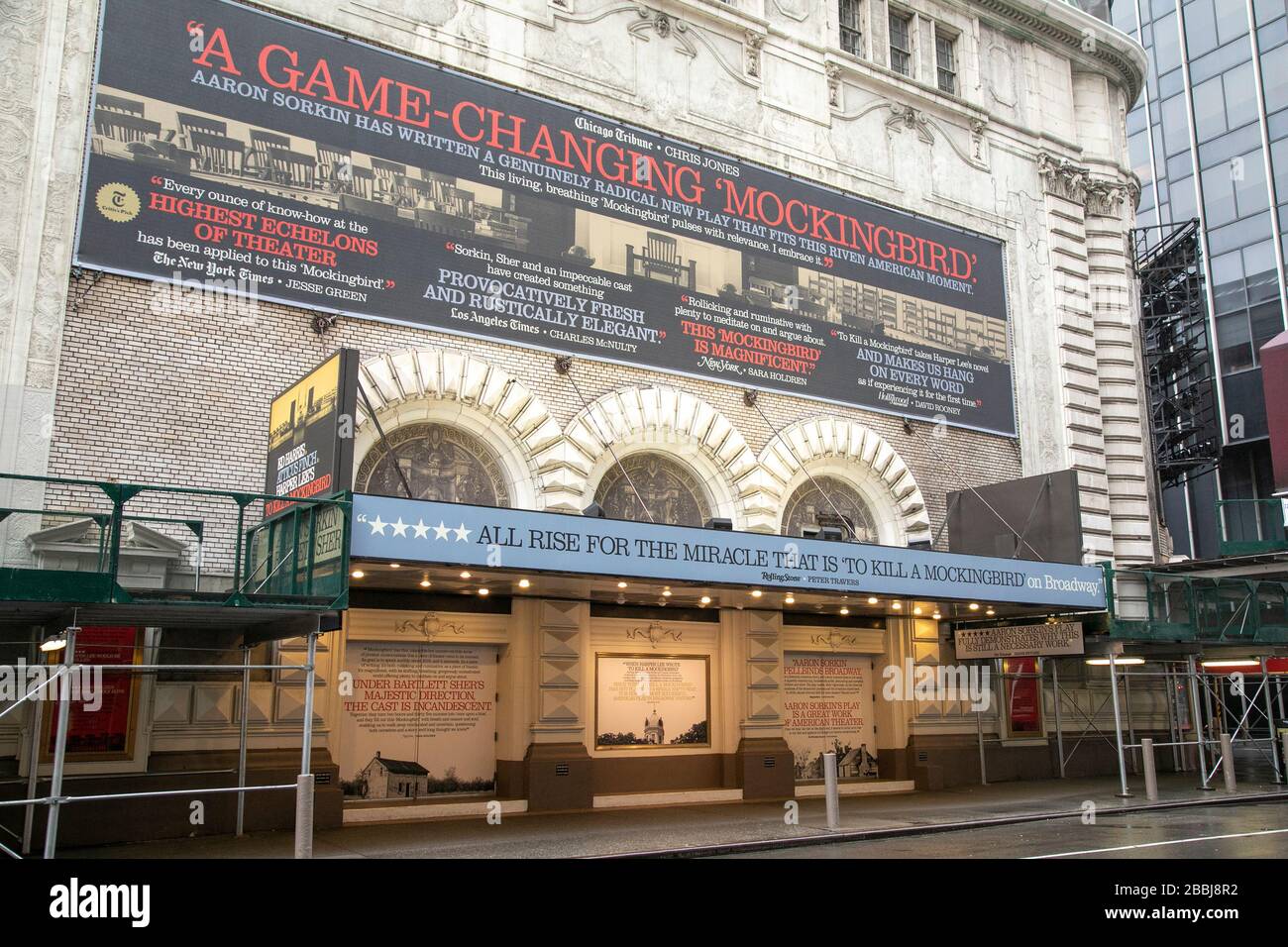 Il teatro Shubert, New York City. Foto Stock