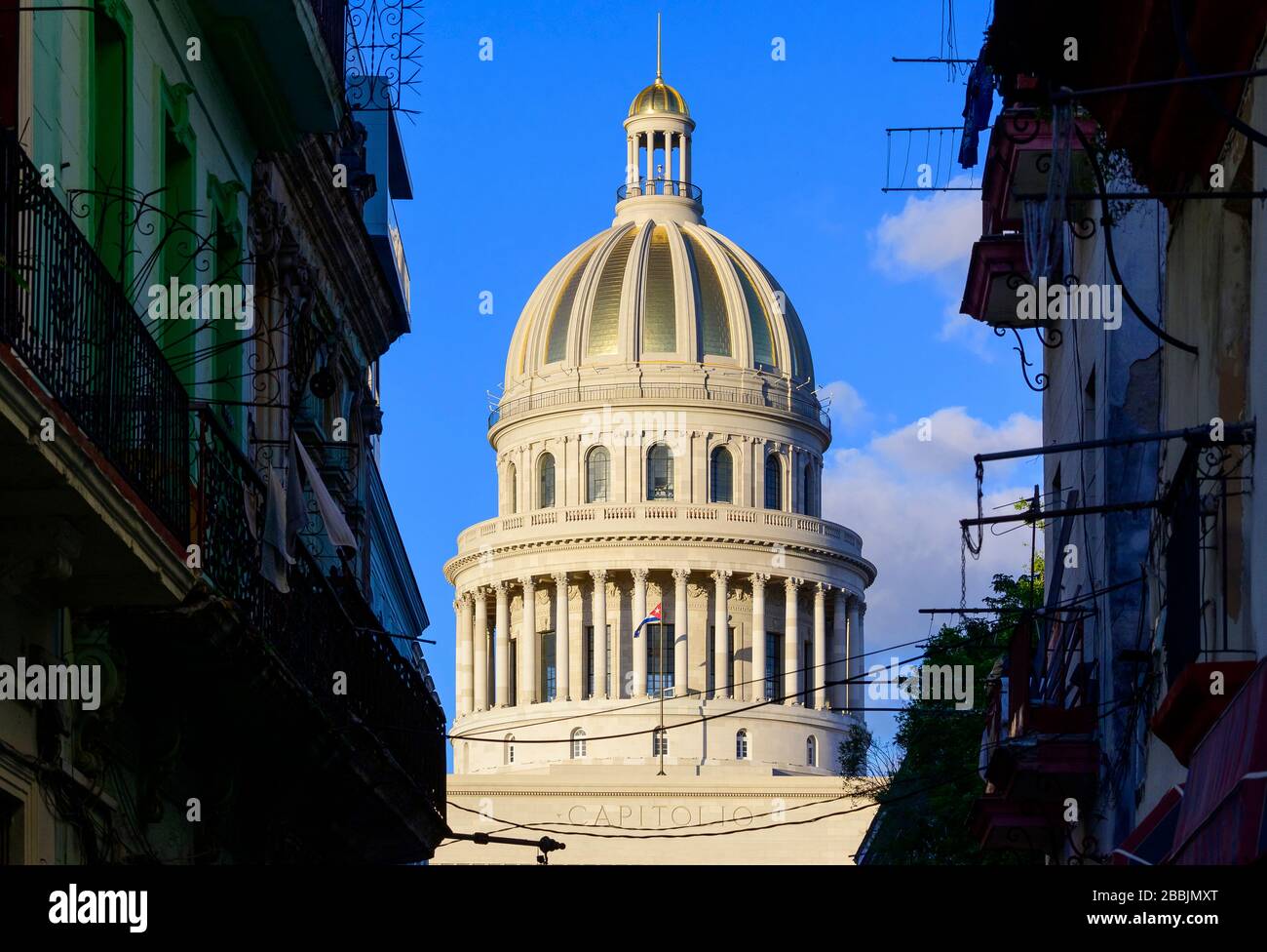 El Capitolio, o il palazzo del Campidoglio, l'Avana, Cuba Foto Stock