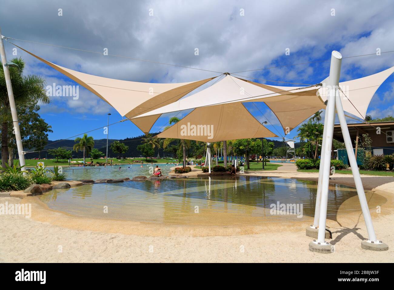 Lagoon, Airlie Beach, Queensland, Australia Foto Stock