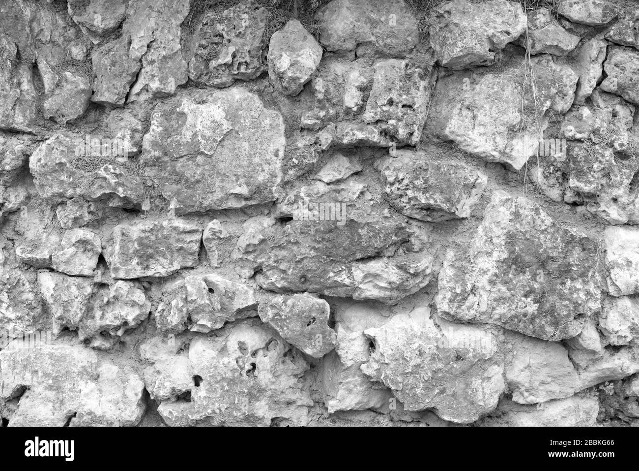 Pietre a caso come sfondo naturale Foto Stock