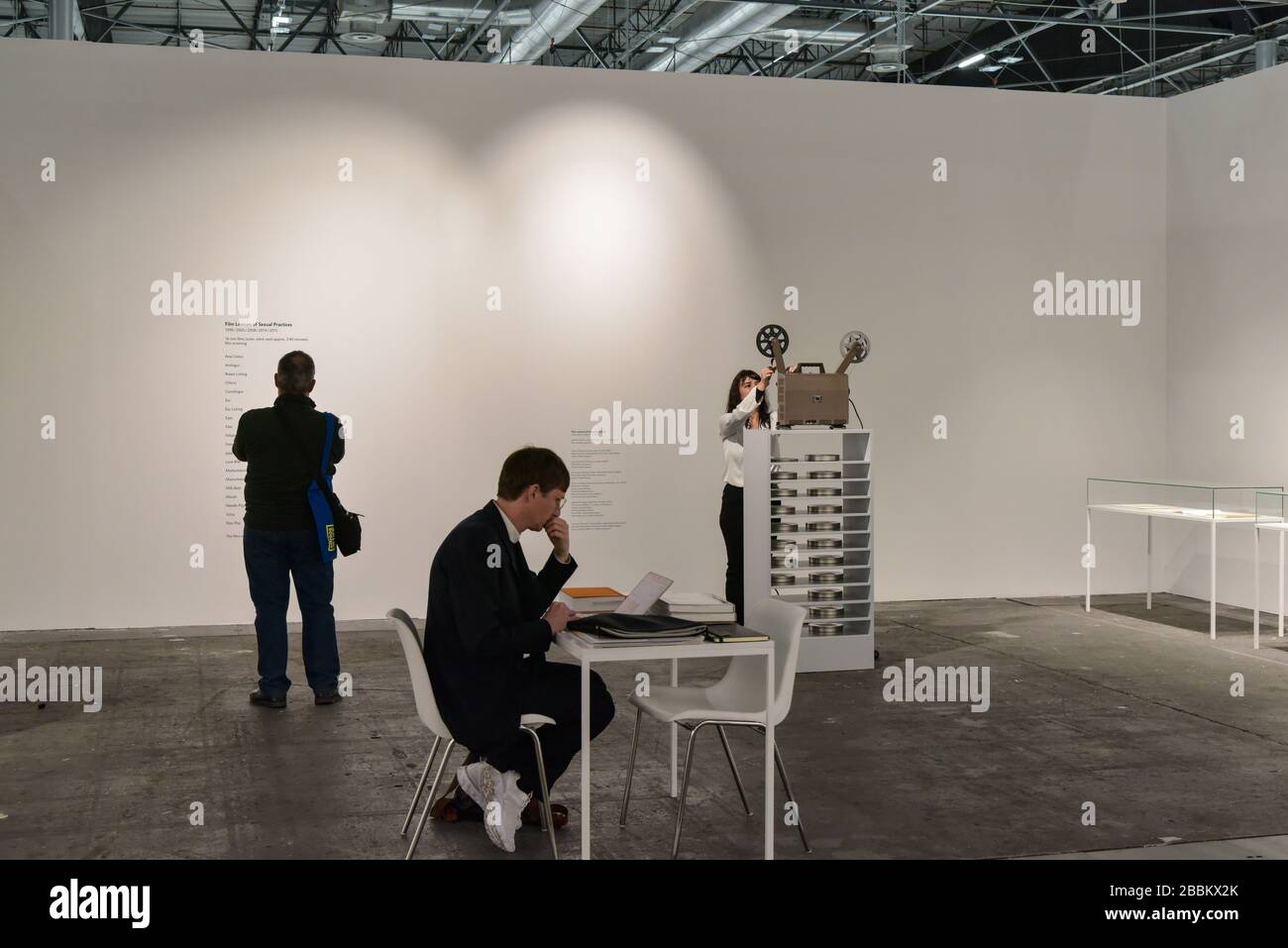 Rassegna stampa la mostra ARCO, IFEMA, Madrid. Foto Stock