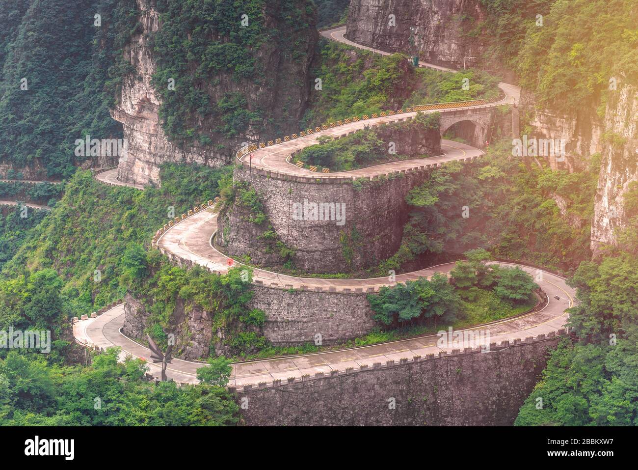 Tortuosa Alta Montagna Paesaggio Asia Immagini e Fotos Stock - Alamy