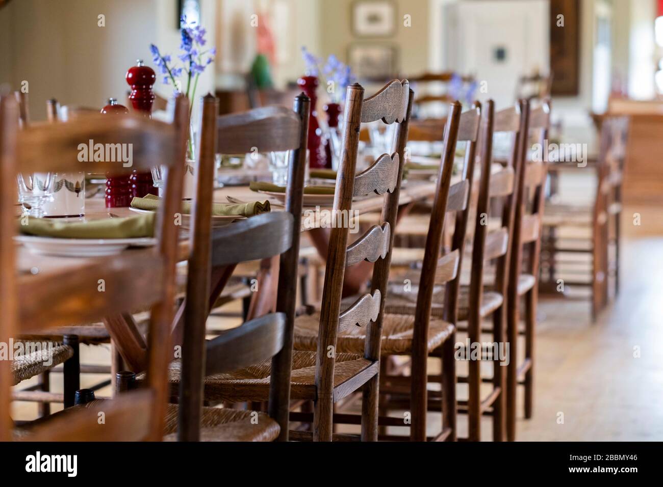 Marchmont House Scottish Borders con Hugo Burge (proprietario) Foto Stock