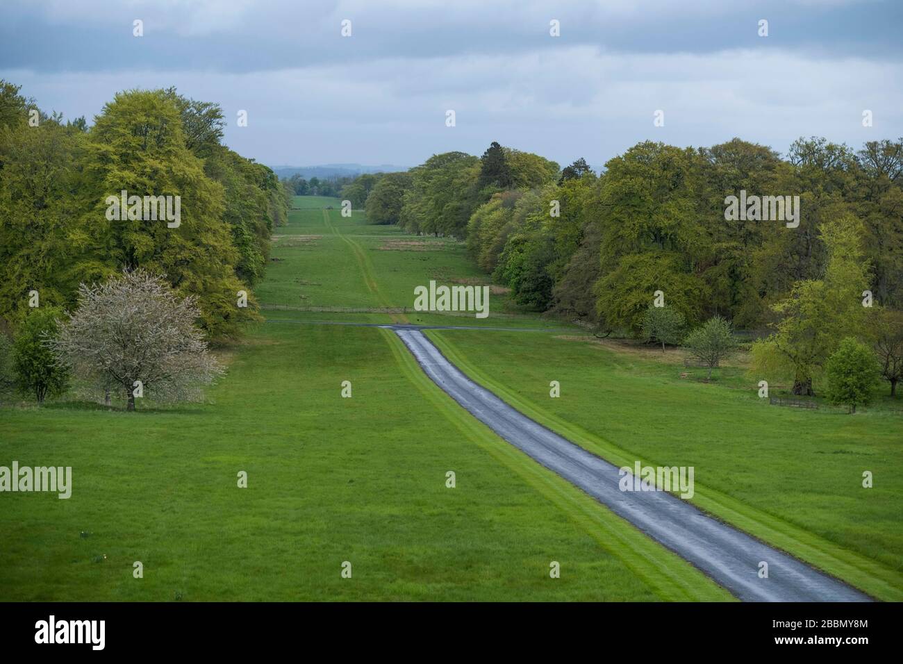 Marchmont House Scottish Borders con Hugo Burge (proprietario) Foto Stock