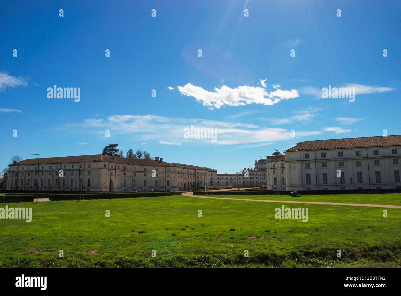 La Residenza di caccia di Stupinigi vicino Torino in Italia Foto Stock