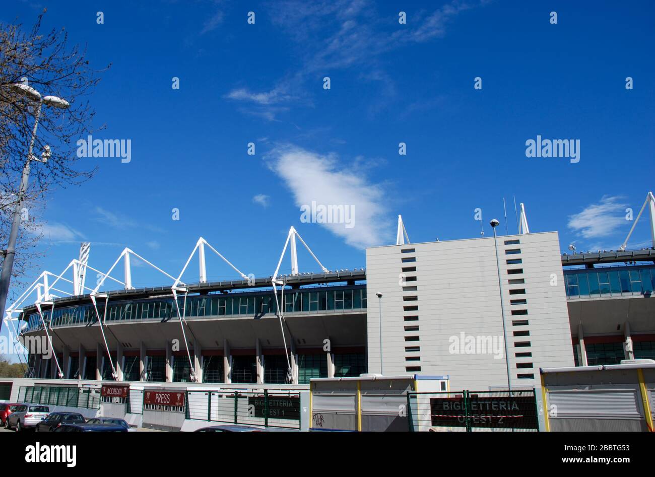 Lo Stadio Olimpico Grande Torino di Torino Foto Stock