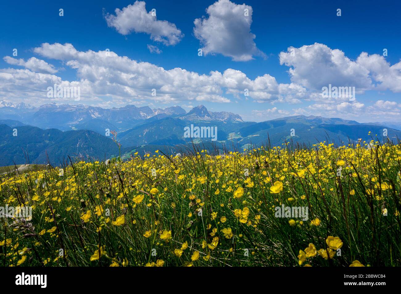 Plan de Corones a Brunico Alto Adige Italia Foto Stock