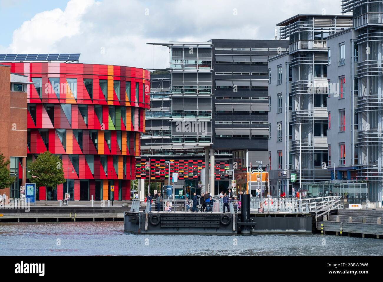 Edificio Kuggen a Gothenburg, Svezia, Europa Foto Stock