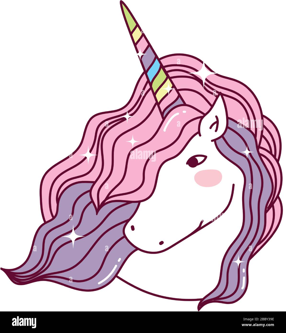 Carte Colorate Con L'unicorno Cavallo Di Disegno Di Fantasia Che Sogna Grazioso Ed Adorabile Illustrazione Vettore Image144315976