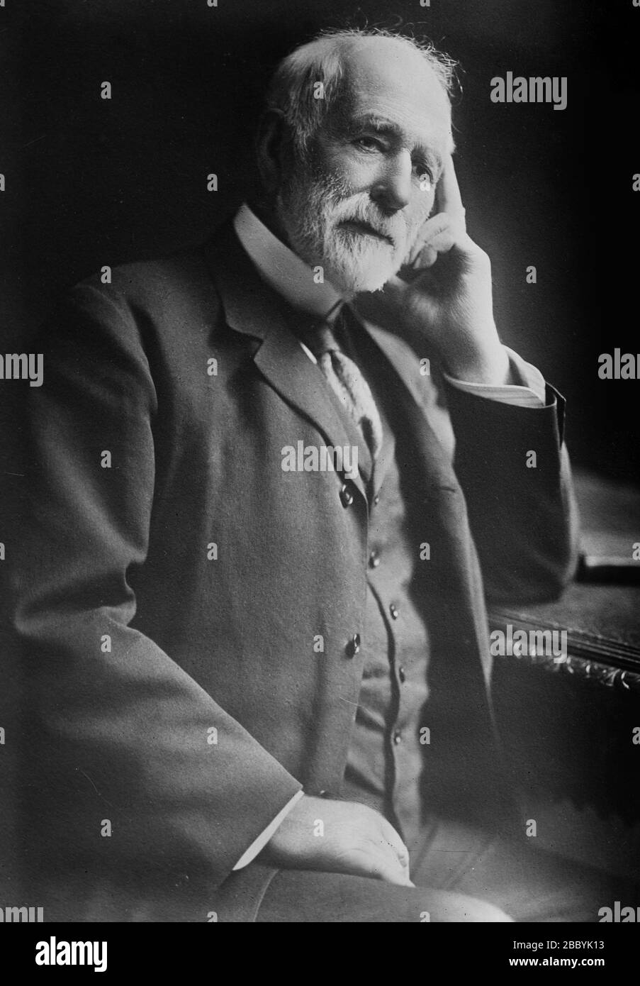 Benjamin Franklin Tracy (1830-1915), un destinatario della medaglia d'onore del Congresso per l'eroismo durante la guerra civile che ha servito come Segretario della Marina militare Foto Stock