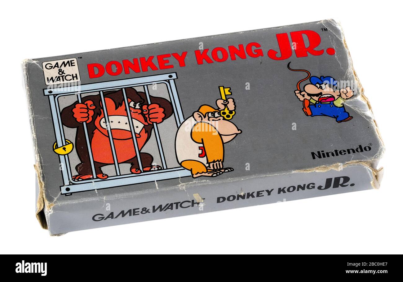 1980s Nintendo 'Game & Watch' Donkey Kong Jr. Gioco elettronico