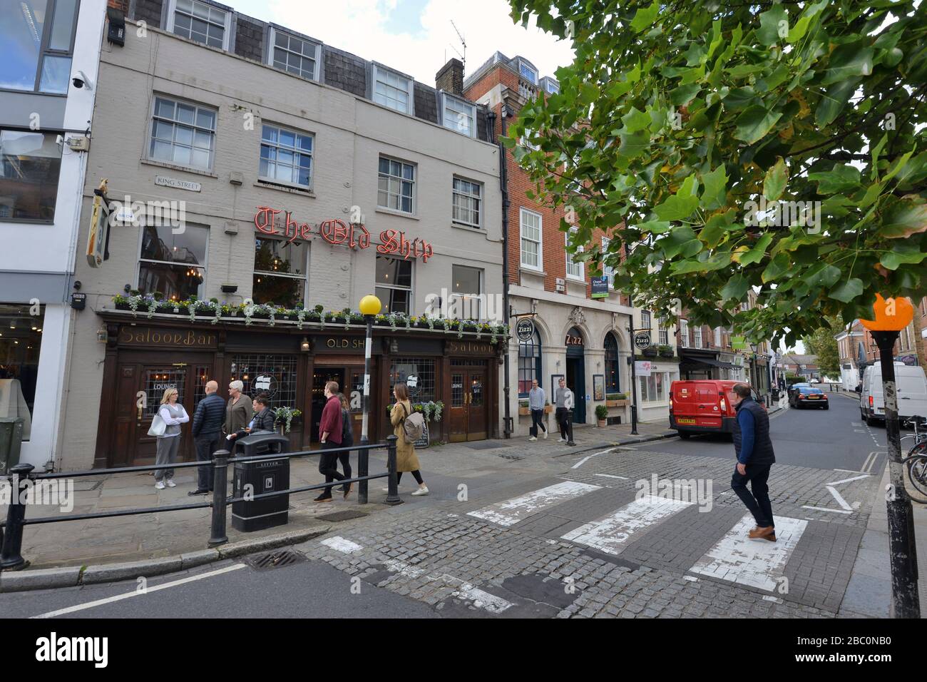 The Old Ship, King Street, Richmond, Londra, Regno Unito Foto Stock