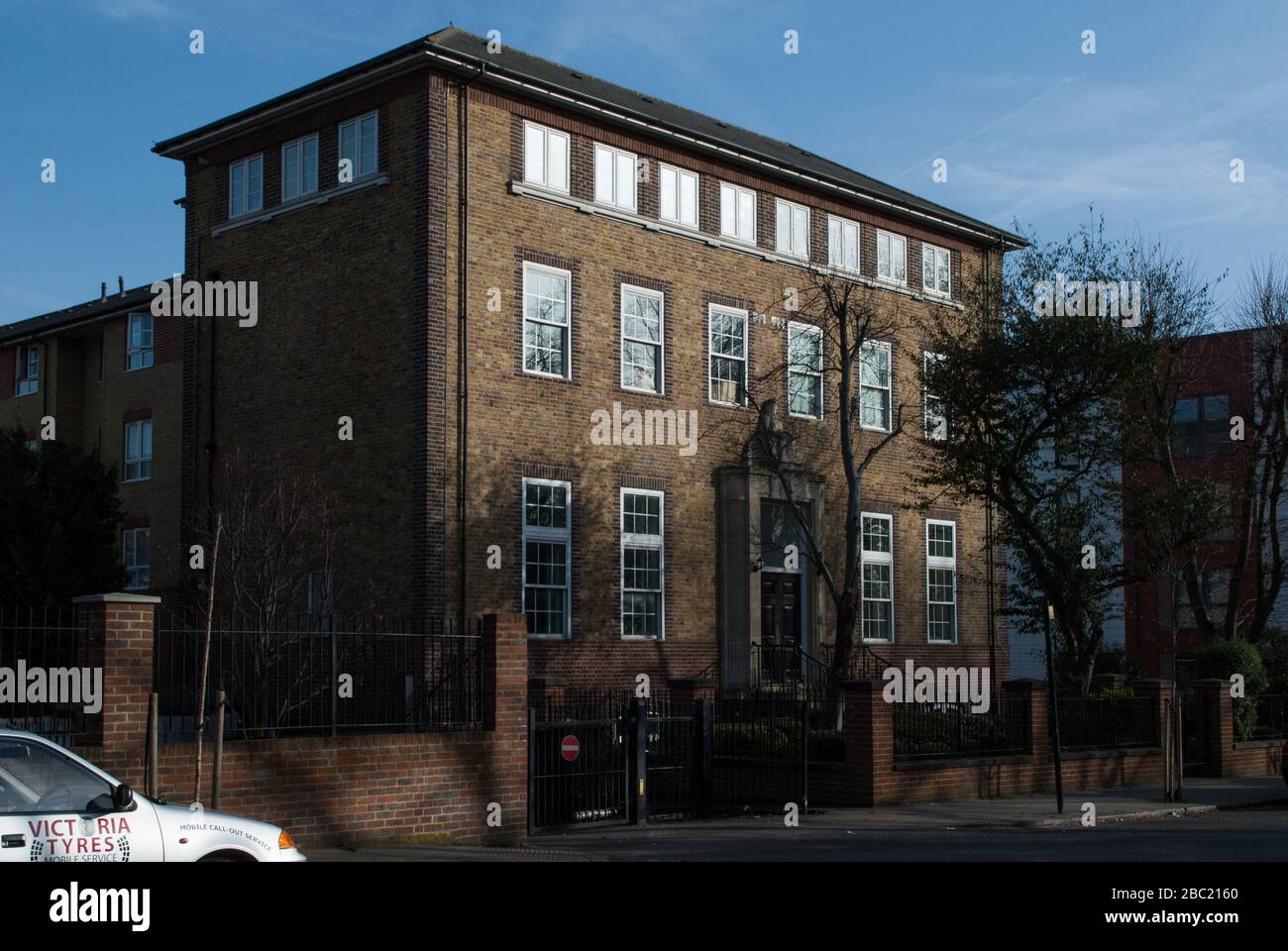 Greenview Close, East Acton Lane, Acton, Londra, W3 Foto Stock